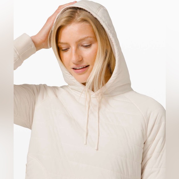 Lululemon Dynamic Movement Hoodie Light Ivory, Size 4, Excellent Condition - Picture 3 of 10